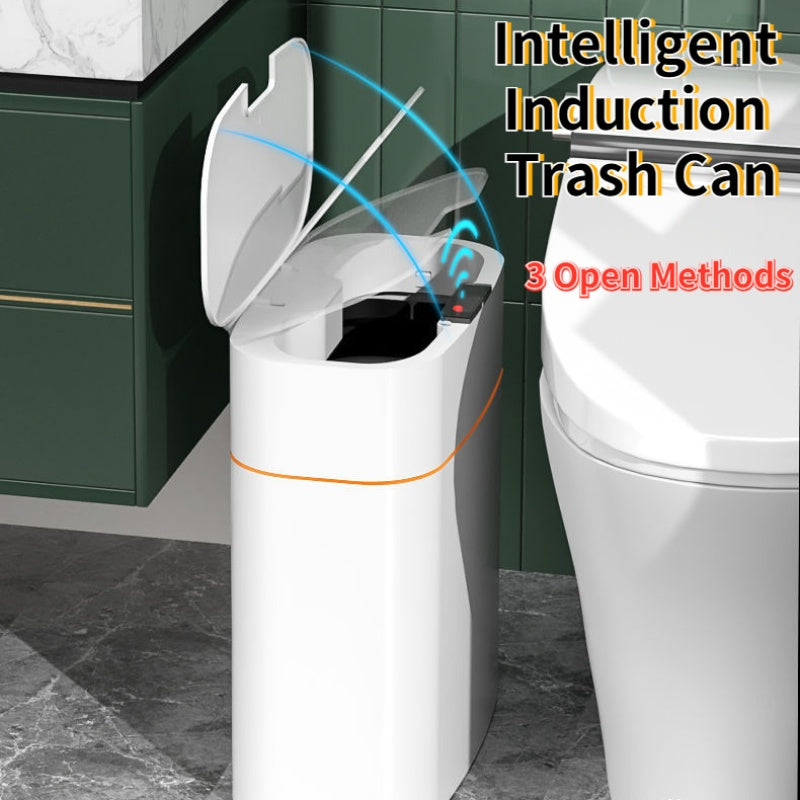 Smart Trash Can - Automatic Lid for Bedroom, Kitchen & Living Room