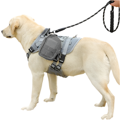 “Pet Accessories Dog Harness Tactical Vest – Outdoor Training & Walking Chest Sling for Medium and Large Dogs”