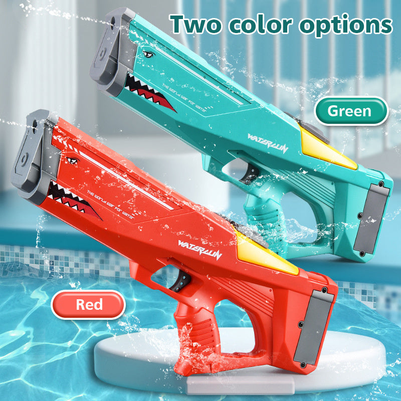 Automatic Shark Water Gun - High Pressure Toy for Kids & Adults