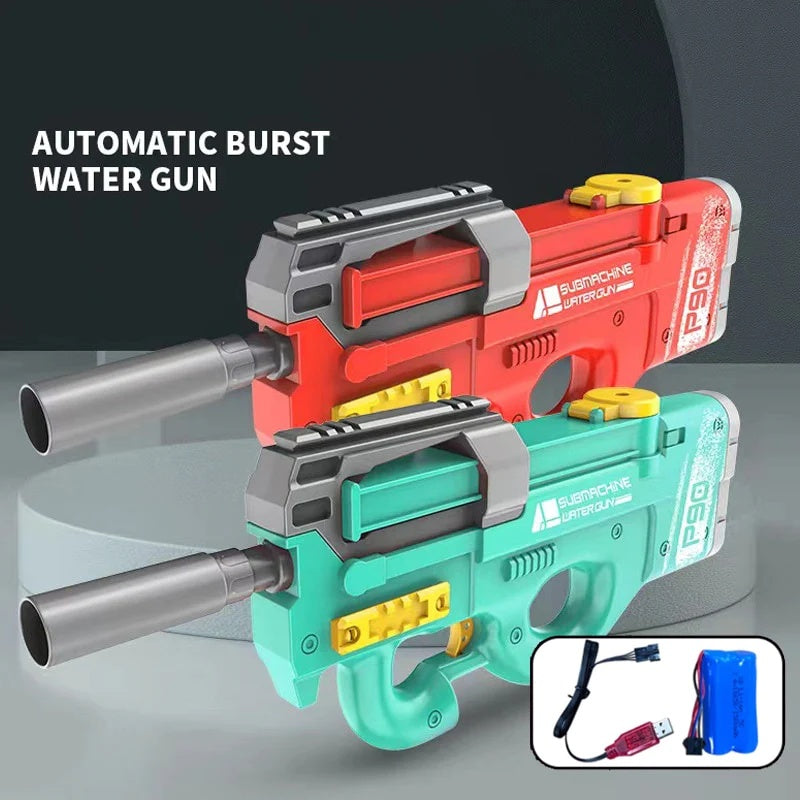 Automatic Shark Water Gun - High Pressure Toy for Kids & Adults