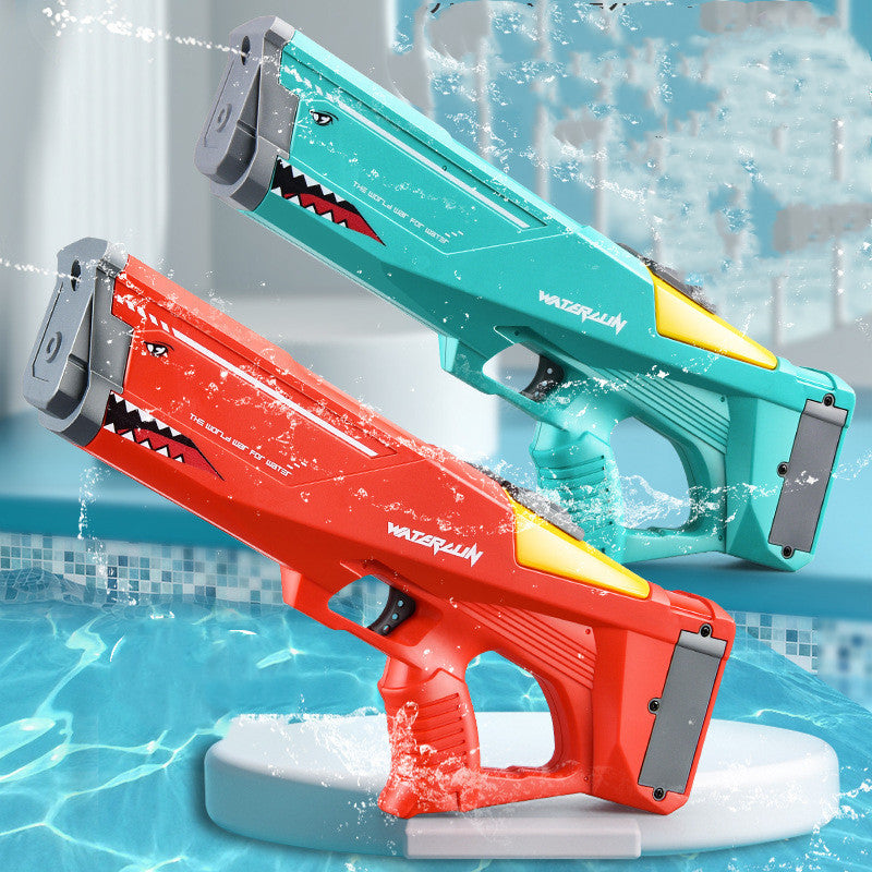 Automatic Shark Water Gun - High Pressure Toy for Kids & Adults