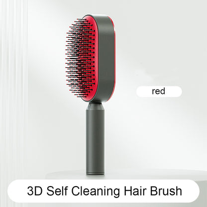 Self-Cleaning Hair Brush